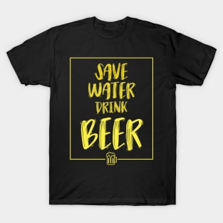 Save Water Drink Beer T-Shirt